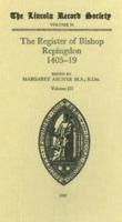 Register of Bishop Philip Repingdon 1405-1419