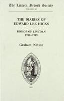 The Diaries of Edward Lee Hicks