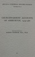 Churchwardens' Accounts of Ashburton, 1479-1580