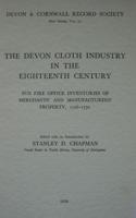 The Devon Cloth Industry in the 18th Century