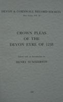 Crown Pleas of the Devon Eyre 1238