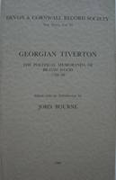 Georgian Tiverton, The Political Memoranda of Beavis Wood 1768-98