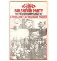 History of the Bolshevik Party