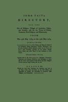 Directory of Glasgow, with Paisley, Greenock and Port Glasgow 1783-1784