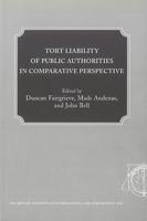Tort Liability of Public Authorities in Comparative Perspective