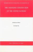 The Changing Constitution of the United Nations