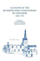 Accounts of the Reverend John Crakanthorp of Fowlmere 1682-1710