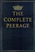 The Complete Peerage of England, Scotland, Ireland, Great Britain and the United Kingdom, Extant, Extinct and Dormant