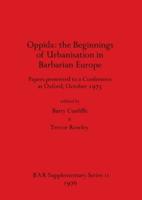 Oppida, the Beginnings of Urbanisation in Barbarian Europe