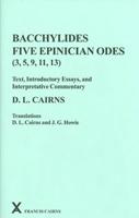 Five Epinician Odes (3, 5, 9, 11, 13)