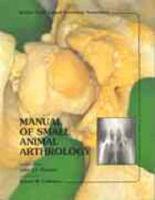 Manual of Small Animal Arthrology