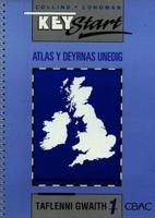 Cynllun Atlasau Keystart: Atlas Y Deyrnas Unedig - Taflenni Gwaith 1