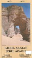 Jebel Acacus Libya Tourist Map and Guide