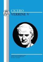 Cicero: Verrine V