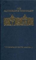 The Register of Walter Langton, Bishop of Coventry and Lichfield, 1296-1321. Vol. 2