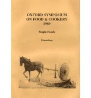 Oxford Symposium on Food & Cookery 1989