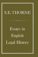 Essays in English Legal History