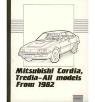 Owner's Repair Guide for Mitsubishi Cordia and Tredia,All Models,Including Turbo,from 1982