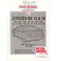 Pocket Mechanic for Citroen BX 1600/1900