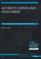 The Legal Needs of Older People in NSW