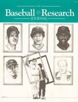 The Baseball Research Journal (BRJ), Volume 20