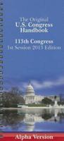 Us Congress Handbook (Alpha Spiral Edition)