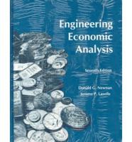 Engineering Economic Analysis: Student Pak