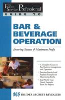 Bar & Beverage Operation