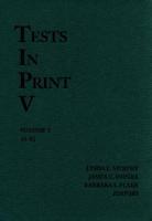 Tests in Print V