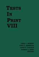 Tests in Print VIII