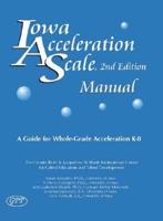 Iowa Acceleration Scale, 2nd Edition, Manual