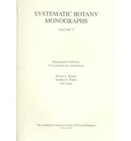 Systematic Botany Monographs