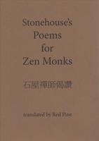 Stonehouse's Poems for Zen Monks