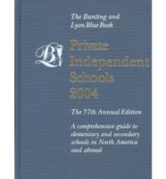 Private Independent Schools 2004