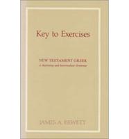 New Testament Greek. Key to Exercises