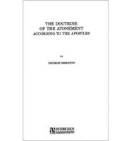 Doctrine of the Atonement According to the Apostles