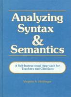 Analyzing Syntax and Semantics