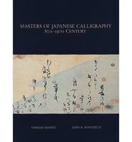Masters of Japanese Calligraphy, 8Th-19Th Century