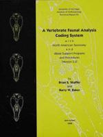 A Vertebrate Faunal Analysis Coding System