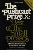 The Pushcart Prize X