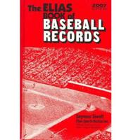 The Elias book of baseball records, 2007 ed.