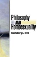 Philosophy and Homosexuality