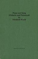 Piano and Song (Didactic and Polemical)
