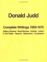 Complete Writings, 1959-1975