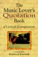 The Music Lover's Quotation Book