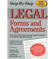 Step-by-Step Legal Forms and Agreements