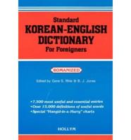 Standard Korean-English Dictionary for Foreigners