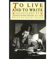 To Live and to Write