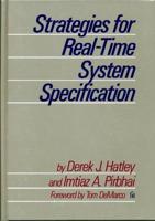 Strategies for Real-Time System Specification, Hardback