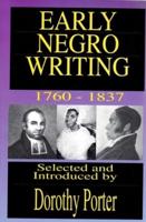 Early Negro Writing